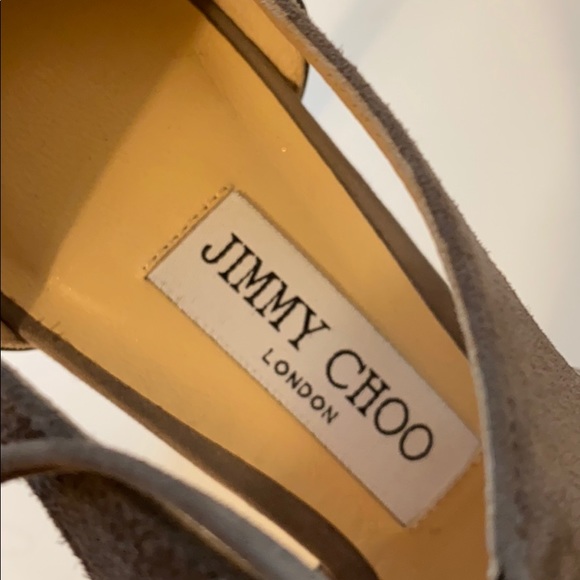 Jimmy Choo Mary Jane heels in suede - Picture 6 of 7